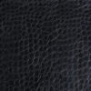 Crocodile Skin Faux Leather 25 yard roll wholesale - Black