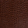 Crocodile Skin Faux Leather 25 yard roll wholesale - Brown