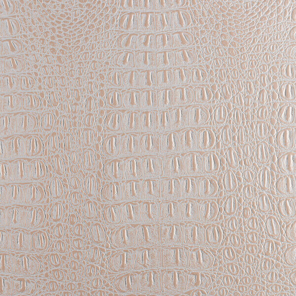 Metallic Alligator Faux Leather 20 yard roll wholesale - Pearl