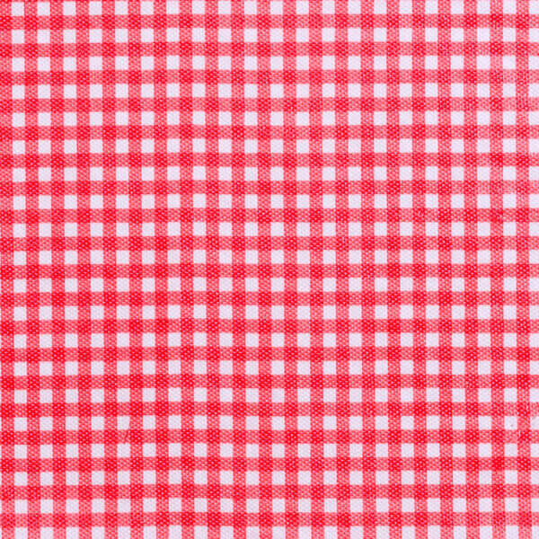 Tablecloth Vinyl Fabric 25 yard roll wholesale - Red Gingham